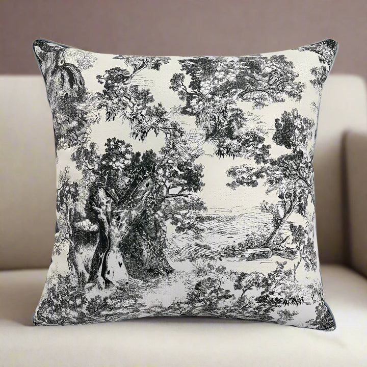 Luxury Home Decor Nursery Chinoiserie Animal Print Cushion Cover