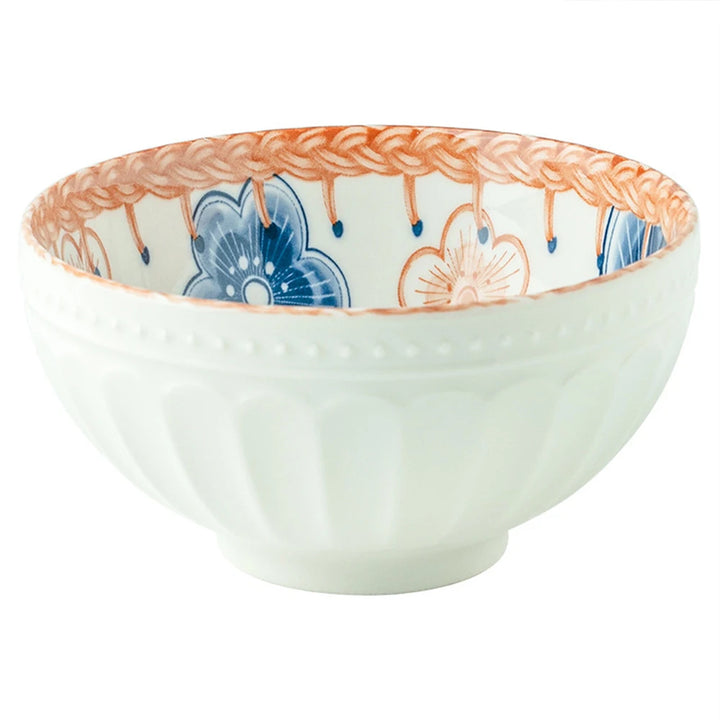 Luxury Set of 6 Japanese Style Glazed Bowl Gift