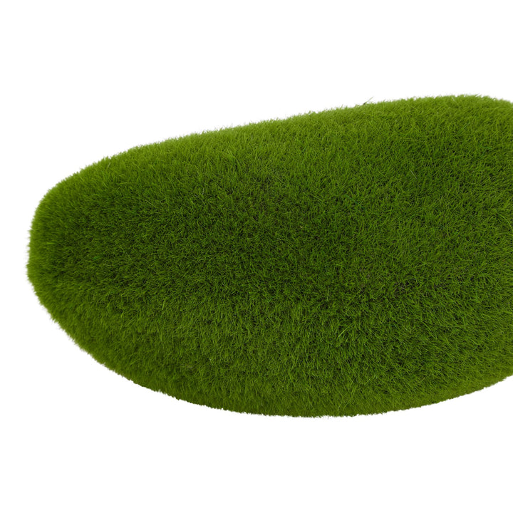 Set of 3 Faux Moss Pebbles