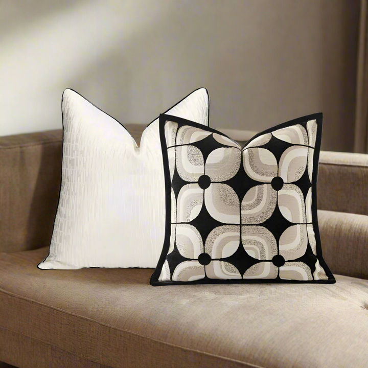 Luxury Abstract Print Cushion Set