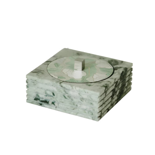 Green Onyx Marble Jewellery Box